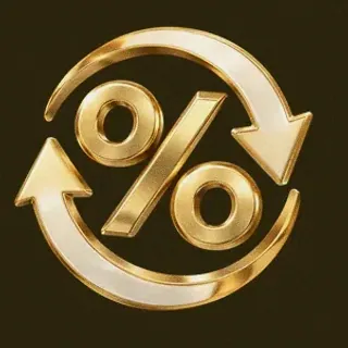 Percent cycle icon — Friday Friday