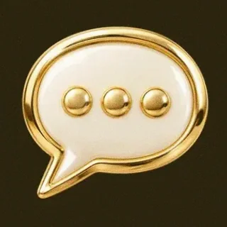 Chat bubble icon — Friday Friday