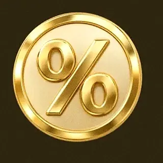 Gold percent coin — Friday Friday