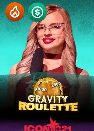 Gravity Roulette live game cover