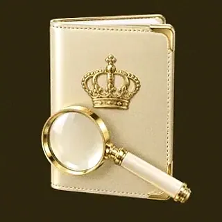 Passport magnifying glass — Friday Friday