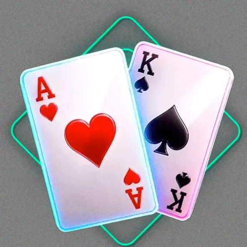 Ace and king playing cards