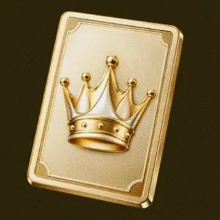 Crowned casino card — Friday Friday
