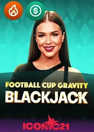 Football Cup Gravity Blackjack live game cover