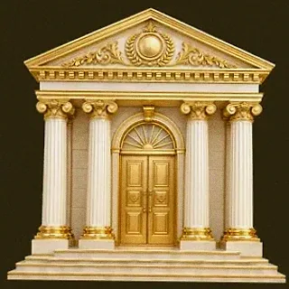 Classical bank building — Friday Friday