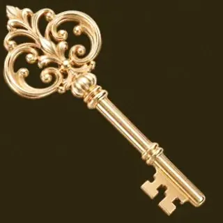 Ornate antique key — Friday Friday